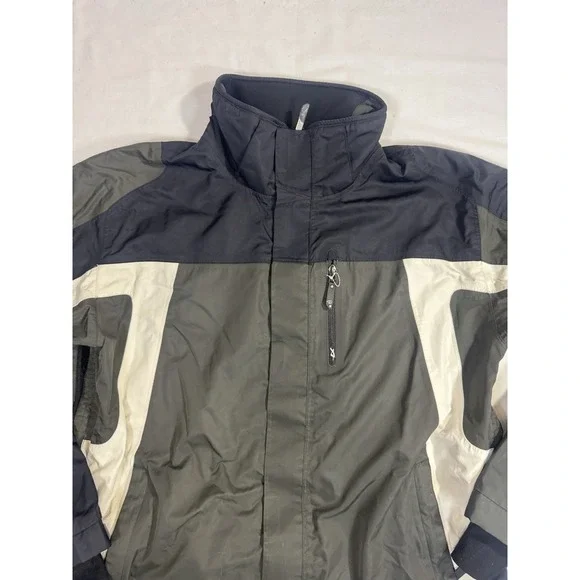 Orage Ski Jacket Mens Size Large Black Green Insulated Entrant V Snow Jacket - Picture 2 of 8